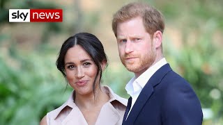 Harry and Meghan sue over 'drone photos'