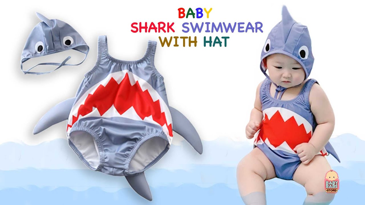 baby swimwear with hat