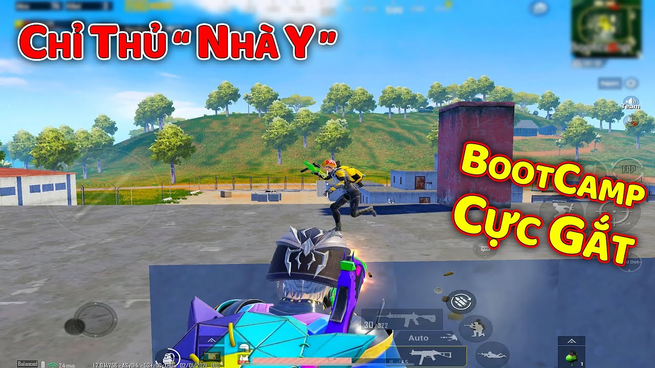 PUBG Mobile : Chỉ Ở Trong "Nhà Y – Bootcamp" Dành Top 1 | Trận Đấu Căng Cực