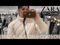 ZARA FALL WINTER JACKETS & COATS | ZARA TRY ON HAUL 2021 | The Allure Edition VLOGMAS 1