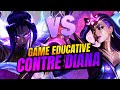 EDUCATIONAL GAMEPLAY VS RANK 1 DIANA