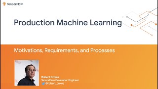 Motivation, Requirements, and Processes for Production ML with Apache Beam