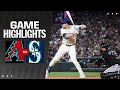 Dbacks vs mariners game highlights 42824  mlb highlights