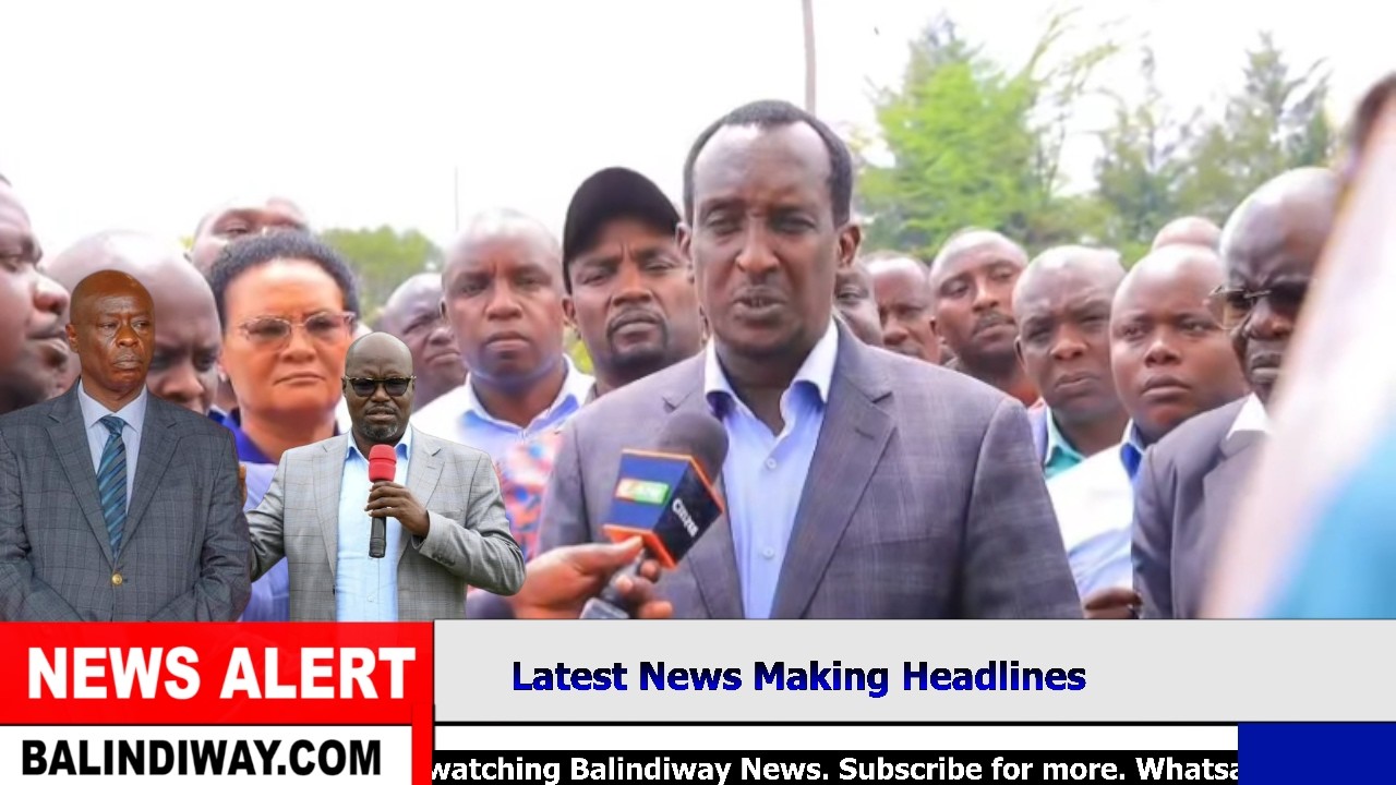 Listen to Narok Governor warning tro Gachagua after exposing how CS Murkomen K!lled MP Johana Ngeno!