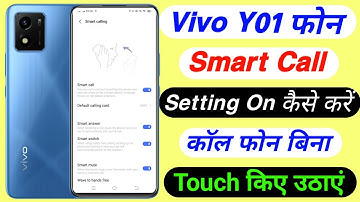 Vivo Y01 Smart Call Kaise Kare || How To Smart Call Setting On Vivo Y01 || Technical Akhilesh