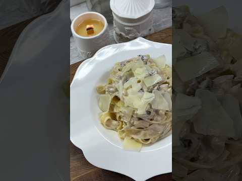 А у вас какой sos-рецепт? #рецепты #пастаскурицей #паставсливочномсоусе #быстрыйрецепт #быстрыйужин
