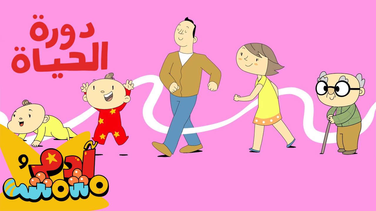 Life Cycle | دورة الحياة  | آدم ومشمش | Adam and Mishmish | Kids Songs | (S08E02)