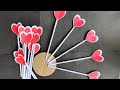 Diy beautiful paper flower wall hanging  diy wall decor  diy paper craft