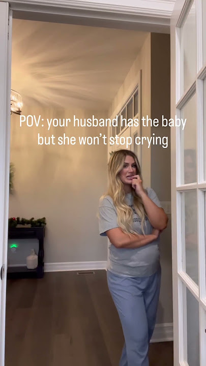 My mama heart can’t take the crying 😬 #momhumor #momlife #parentlife #parenthumor #babyhumor