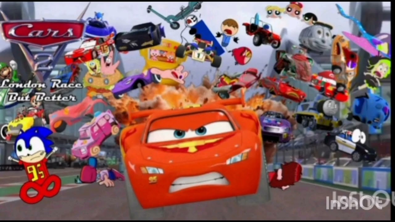 Cars 2: london race but better ost:superhero cars racing 