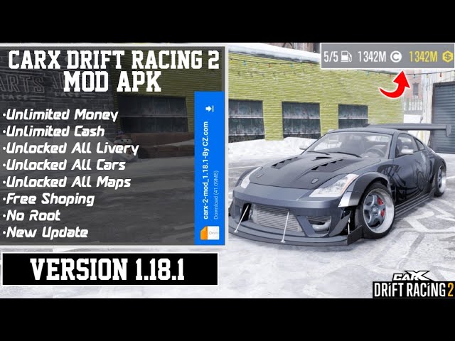 CarX Drift Racing 2 MOD APK 1.29.0 (Money) + Data