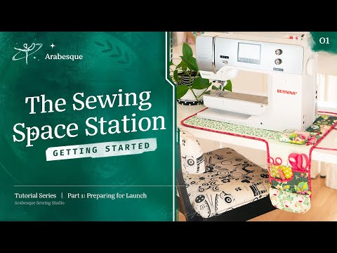 Meet the Sewing Space Station: The Ultimate Sewing Organiser