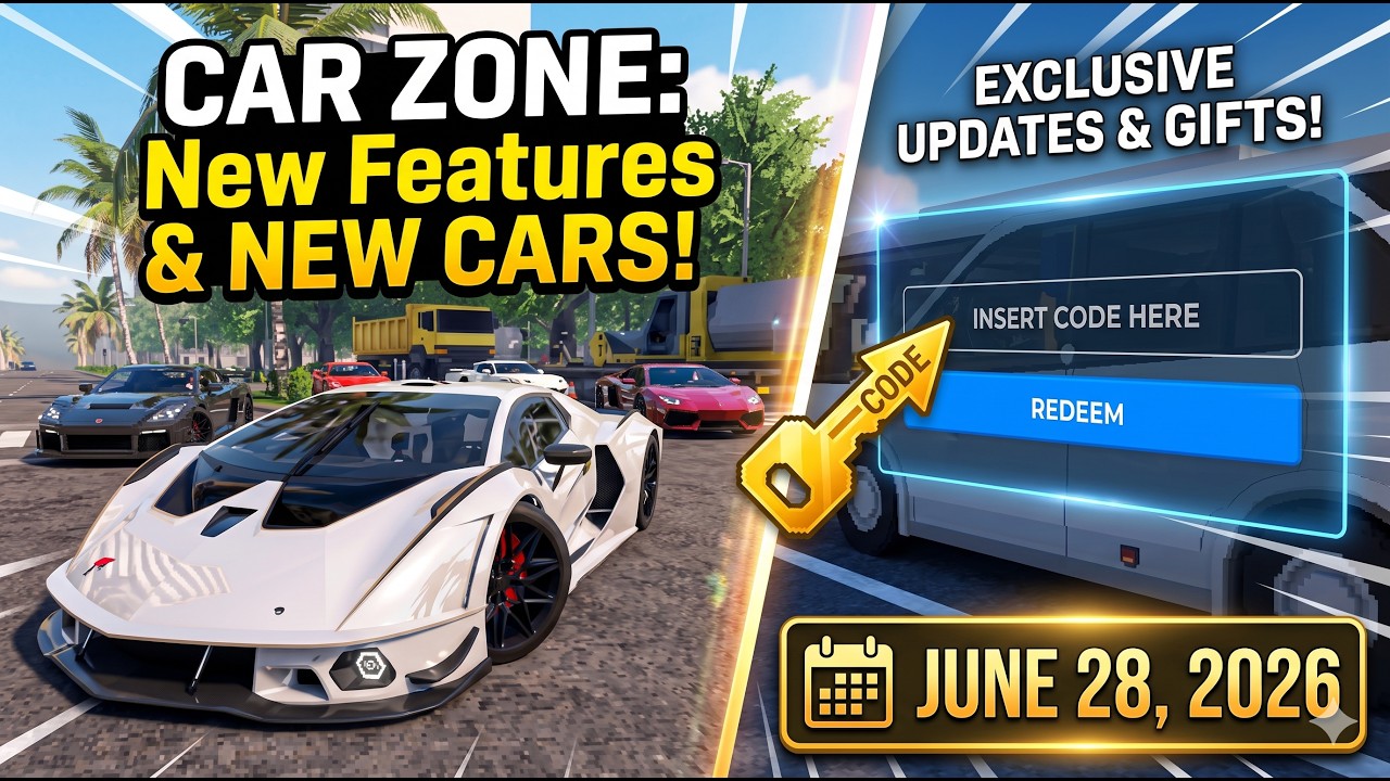 NEW FEATURES & CARS! + New Codes | Car Zone: Racing & Drifting