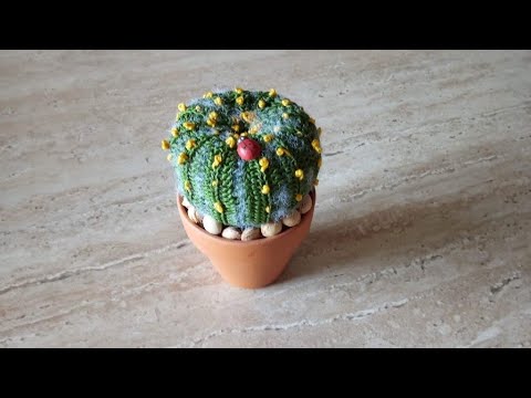 Tutorial cactus #amigurumi #uncinetto #piantegrasse #crochet - YouTube