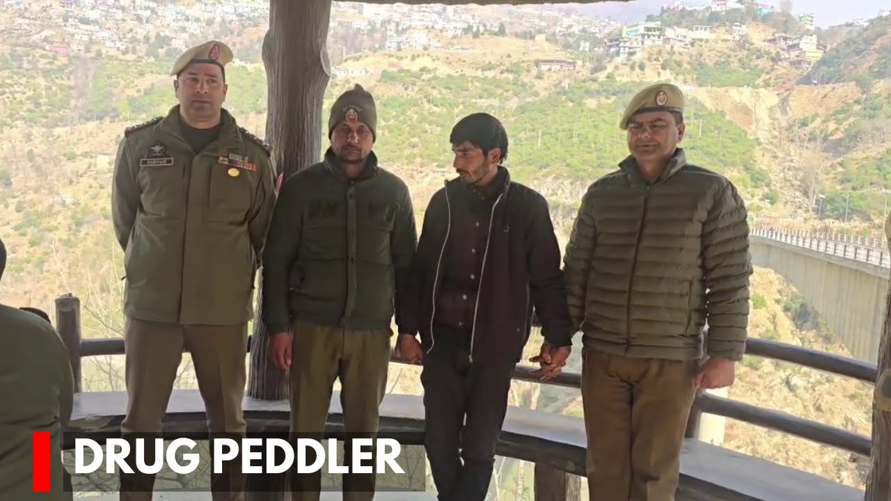 Doda Police Arrests Drug Peddler with 578g Charas