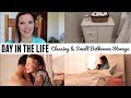 SUNDAY DAY IN THE LIFE // SMALL BATHROOM ORGANIZATION // CLEANING MOTIVATION PROMOTION.COM
