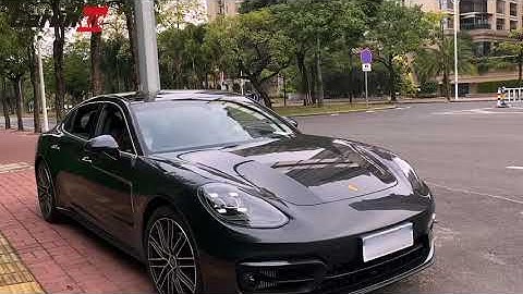 Porsche Panamera added the CarlinKit "CPC200-TBox" CarPlay multimedia video box