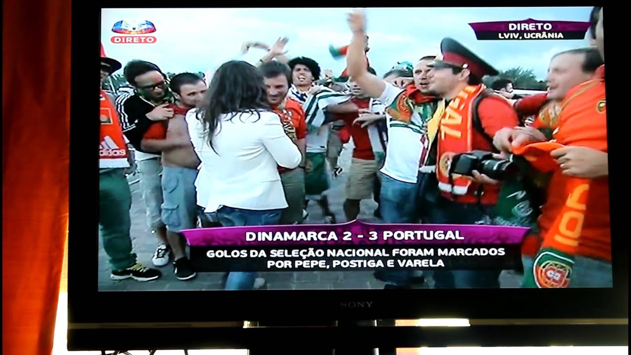 Em directo na SIC, PortugalDinamarca (Euro 2012, Lviv) YouTube Em directo na SIC, PortugalDinamarca (Euro 2012, Lviv) YouTube