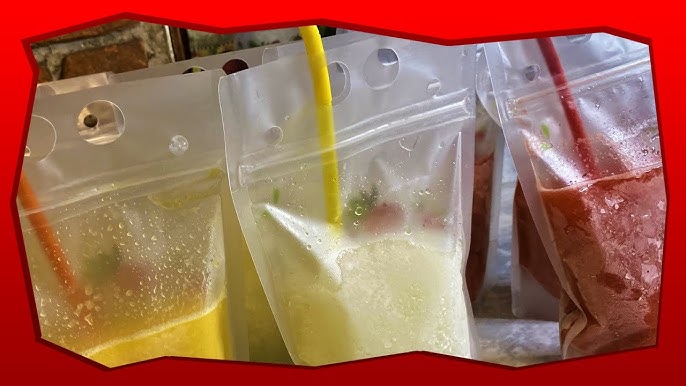 Custom Personalized Drink Pouches Booze Bags Adult Capri Sun Drink Bags  Smoothie Bags — Hoot & A Holler