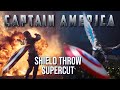 Captain America: Shield Throw Supercut (Including The Falcon and The Winter Soldier)