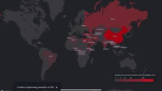 Attacks on the press in 2021 across the globe