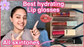 Top 5 best hydrating lipglosses under budget😍 For all skintones | kp styles