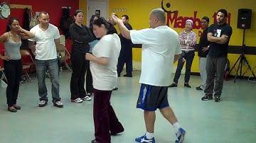 MAMBO101 Salsa Dance School. Basic Partnerwork