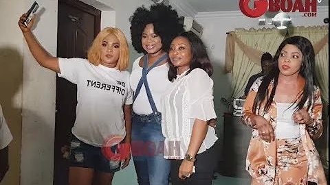 See Funke Etti's Outfit She Rock To Regina Chukwu's Birthday As She Takes Pics With The Celebrant