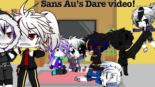 ❣︎Sans Au’s Dare video!❣︎//Re-upload //gacha club//Cringe?