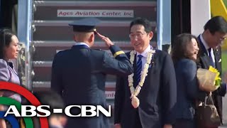 Arrival of Japanese Prime Minister Fumio Kishida | ABS-CBN News