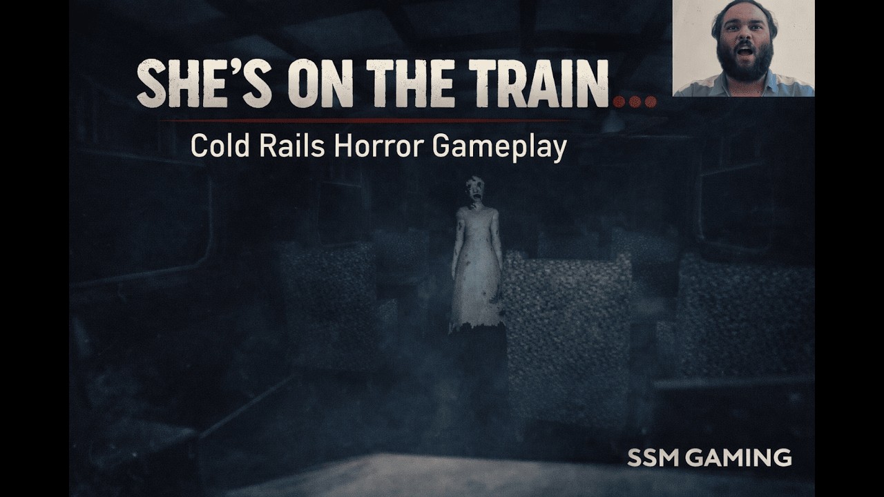 A Bartender, a Haunted Train & a Woman in White | Cold Rails Horror Game