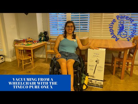 Disability Friendly Housekeeping:Vacuuming From a Wheelchair with the Tineco Pure One X