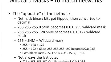 Access Control Lists ACLs