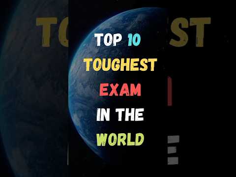 Top 10 Toughest Exam In The World || Toughest Exam || Shorts Exam Test Aurfacts