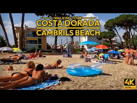 Stunning beaches of Cambrils, Costa Dorada, Spain in 2022 [4k60FPS]