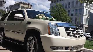Аренда авто Cadillac Escalade на свадьбу с водителем в Харькове от Autorent.in.ua Аренда авто Cadillac Escalade на свадьбу с водителем в Харькове от Autorent.in.ua