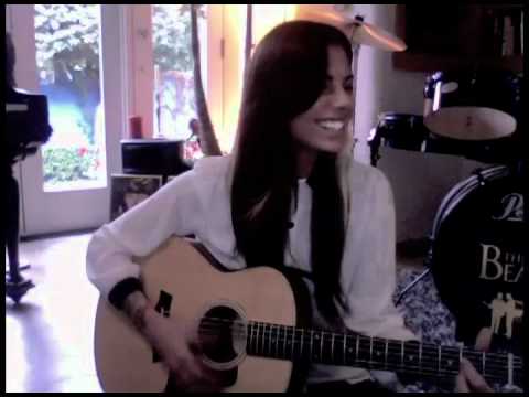 Christina Perri Sings "to Know Him Is To Love Him" By The Teddy Bears