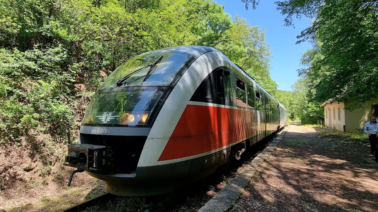 🏞Train Cab Ride Bulgaria🇧🇬 The slowest train in the world😵😱😱