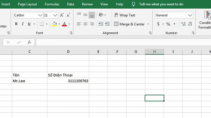 Khắc phục lỗi mất số 0 trong excel năm 2024