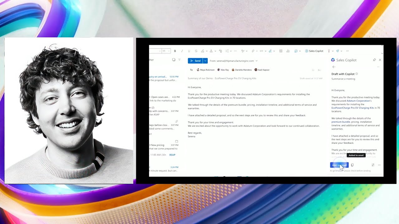Microsoft Sales Copilot at Microsoft Inspire 2023 - YouTube