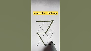 Impossible challenge😲|can you draw this in one single stroke|#challenge#viral #trending #shorts