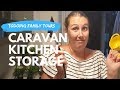 Caravan RV Kitchen Storage Ideas Tour - How we do it in a Jayco