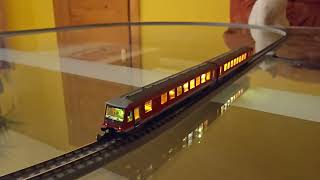 Märklin 88700 BR 628.2 DMU train set equipped with Zmodell digital sound kit