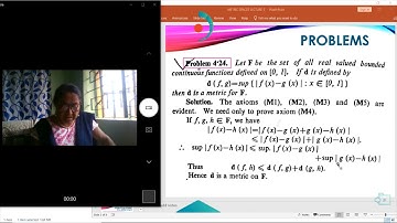 METRIC SPACE LEC 5 by RANJANA DUTTA for SEMESTER 3 MATHEMATICS HONOURS and GE