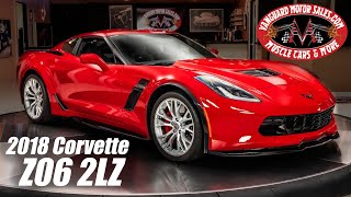 2018 Chevrolet Corvette Z06 2Lz For Sale Vanguard Motor Sales #0356