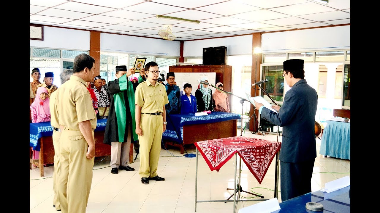 Pengambilan Sumpah dan Pelantikan Sekretaris Desa Wahyuharjo ( Didik Sukriyandoko ) #bagian 2 dari 5