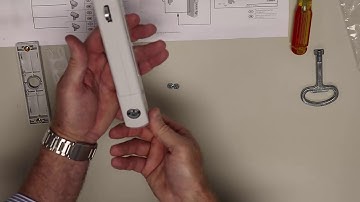 Changing a standard TS 8 Lock to Comfort Handle with Insert Installation