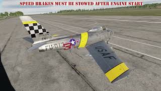 DCS F-86 Sabre Startup