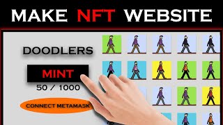How to create an easy NFT Minting website with mint button | no coding | easiest way screenshot 4