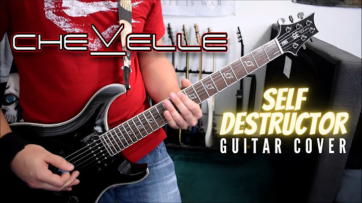Self Destructor Cover version - Cover performance video thumbnail